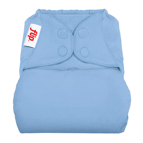 Flip Diaper Cover Twilight Powder Blue - One Size Cloth Diaper Cover