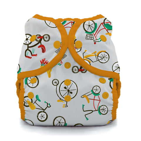 Thirsties Duo Wrap Cruising Bicycle - Diaper Cover Cloth Diaper