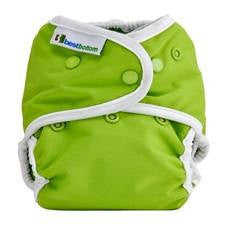 Best Bottom Key Lime Pie, Snap Shell, Waterproof Diaper Cover, Lime Green 