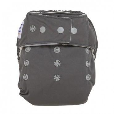 GroVia ONE Cloud - Gray all in one cloth diaper
