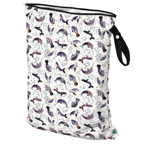 Planet Wise Large Wet Bag, Hanging, Celestial Sea, Constellations